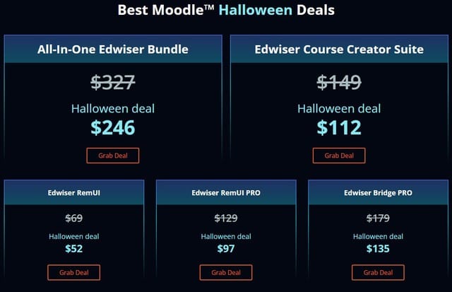 Edwiser Halloween Offer