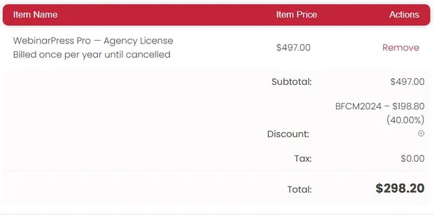 40% Off WebinarPress Black Friday Cyber Monday 2024 2 Apply WebinarPress Coupon Code - 40% Off Black Friday Cyber Monday Sale 2024