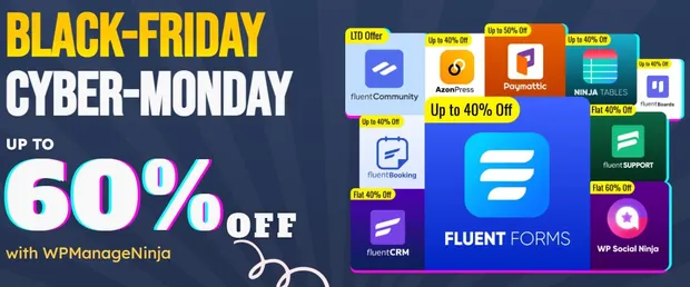 WPManageNinja Black Friday Sale 2024 - Up to 60% Off WordPress Plugins 1 WPManageNinja Black Friday Sale 2024 - Up to 60% Off WordPress Plugins