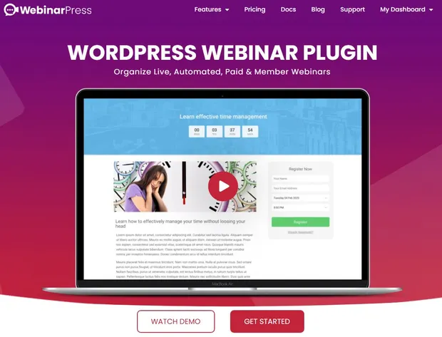 WebinarPress Review: The No-Frills WordPress Webinar Plugin 1 WebinarPress Review - The No-Frills WordPress Webinar Plugin