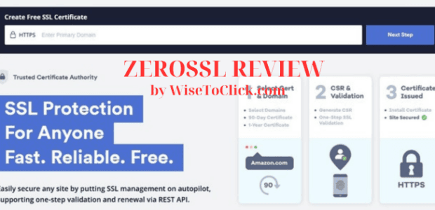 ZeroSSL review by WiseToClick.com
