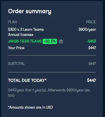 Apply datacamp discount coupon code
