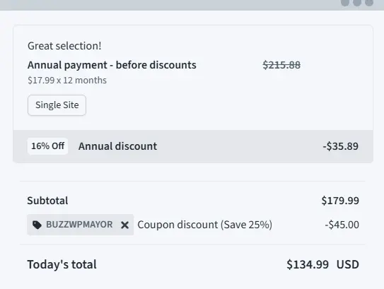 Buttonizer: 2 Months FREE on Annual Plans! 6 Buttonizer Coupon - 25% discount on single license