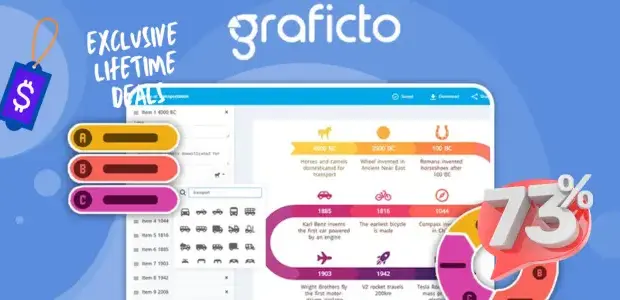 Graficto Coupon - 73% Off Graficto Lifetime Deal 1 Graficto Coupon - Graficto Lifetime Deal - Save 73% off Graficto