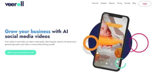 Veeroll Review 2025: Is Veeroll the Ultimate AI Video Creation Tool? 1 Veeroll - Create quality social videos in minutes with AI