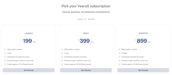 Get 2 Months Free with Annual Billing 4 Veeroll Discount - Get 2 month for FREE with Annual Billing