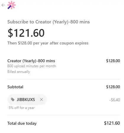 Try Vizard for Free – Start Now! 5 Vizard.ai Coupon - Get 5% OFF on All Payments for 12 Months using the coupon JIBBKUXS at the checkout process